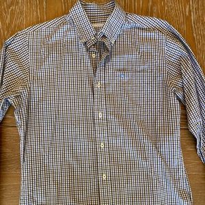 Men’s Southern Tide Gingham Shirt, Small